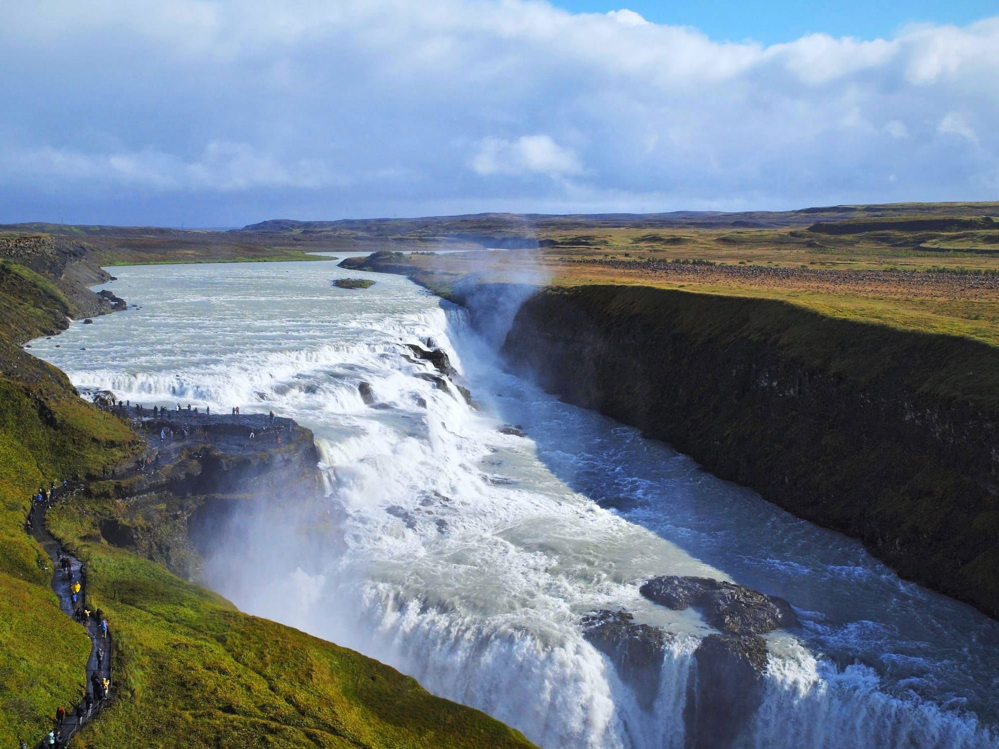 Trail At Gulfoss