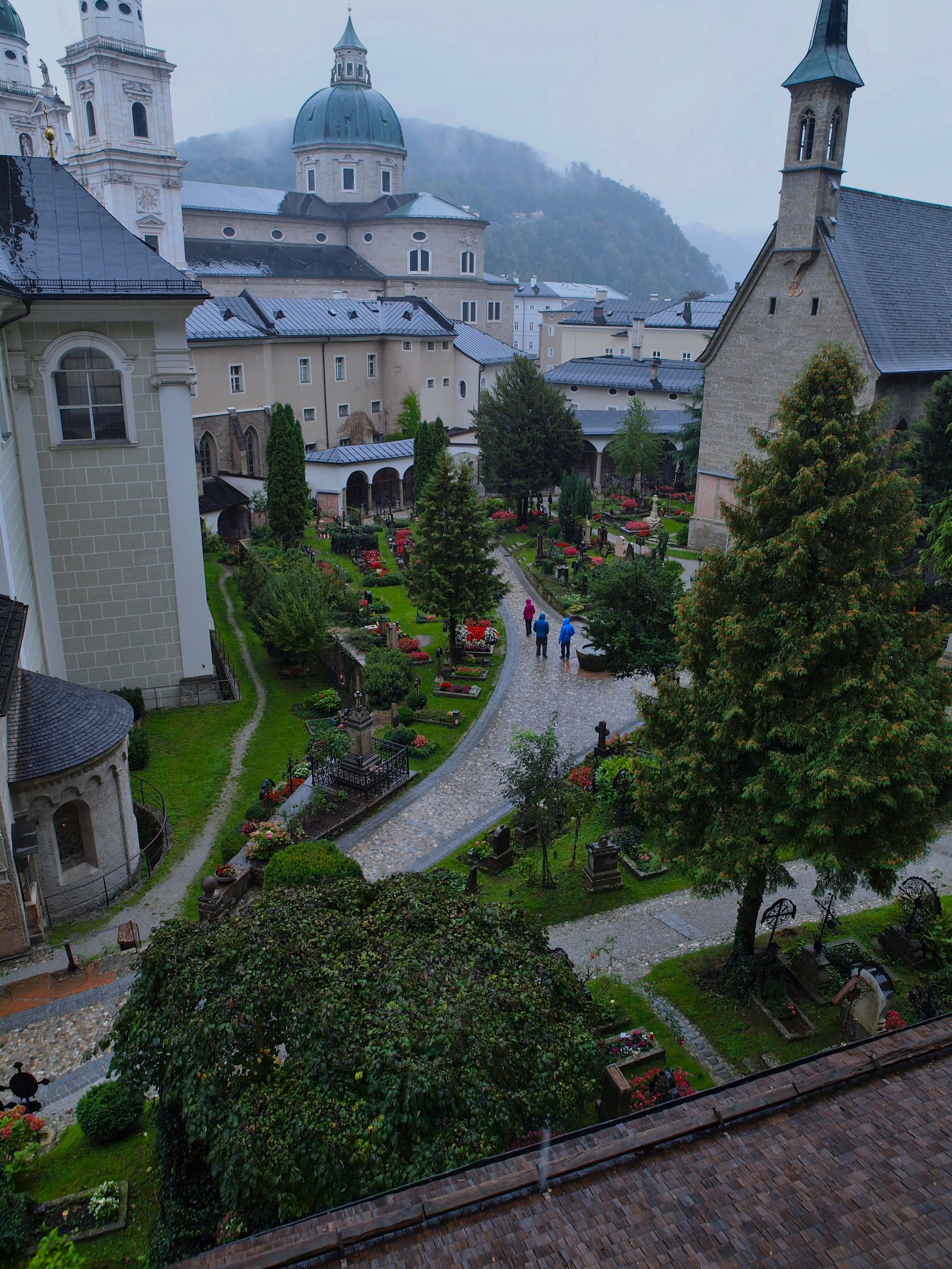 Salzburg in the Rain