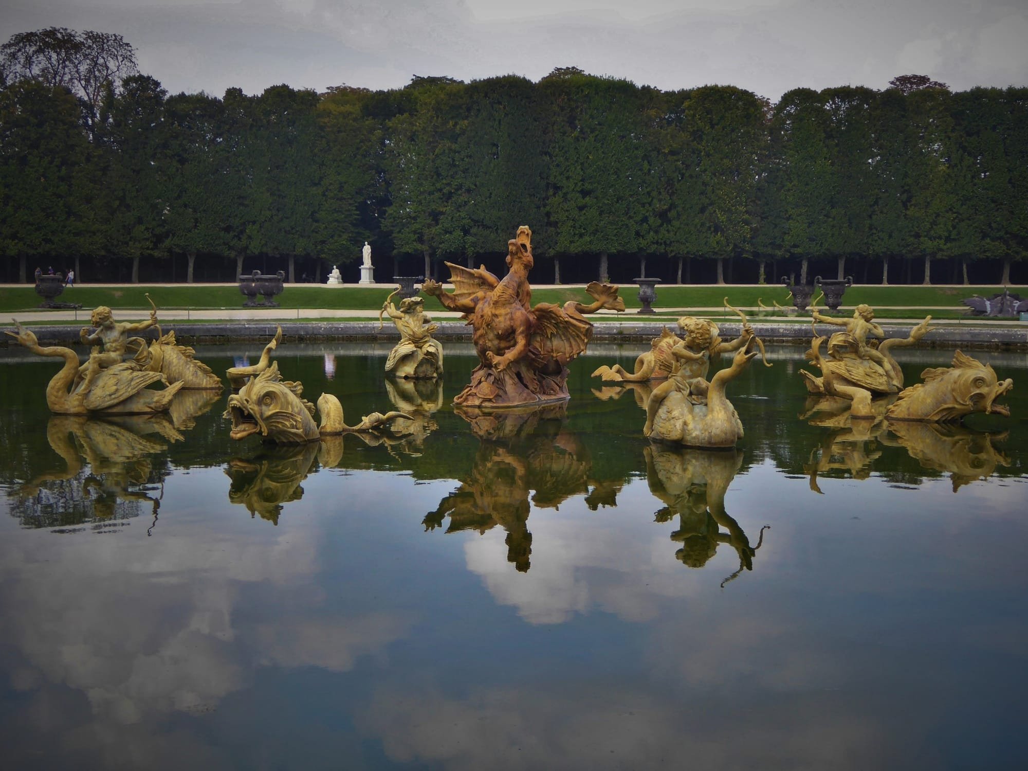 Fountain Beasts At Versailles