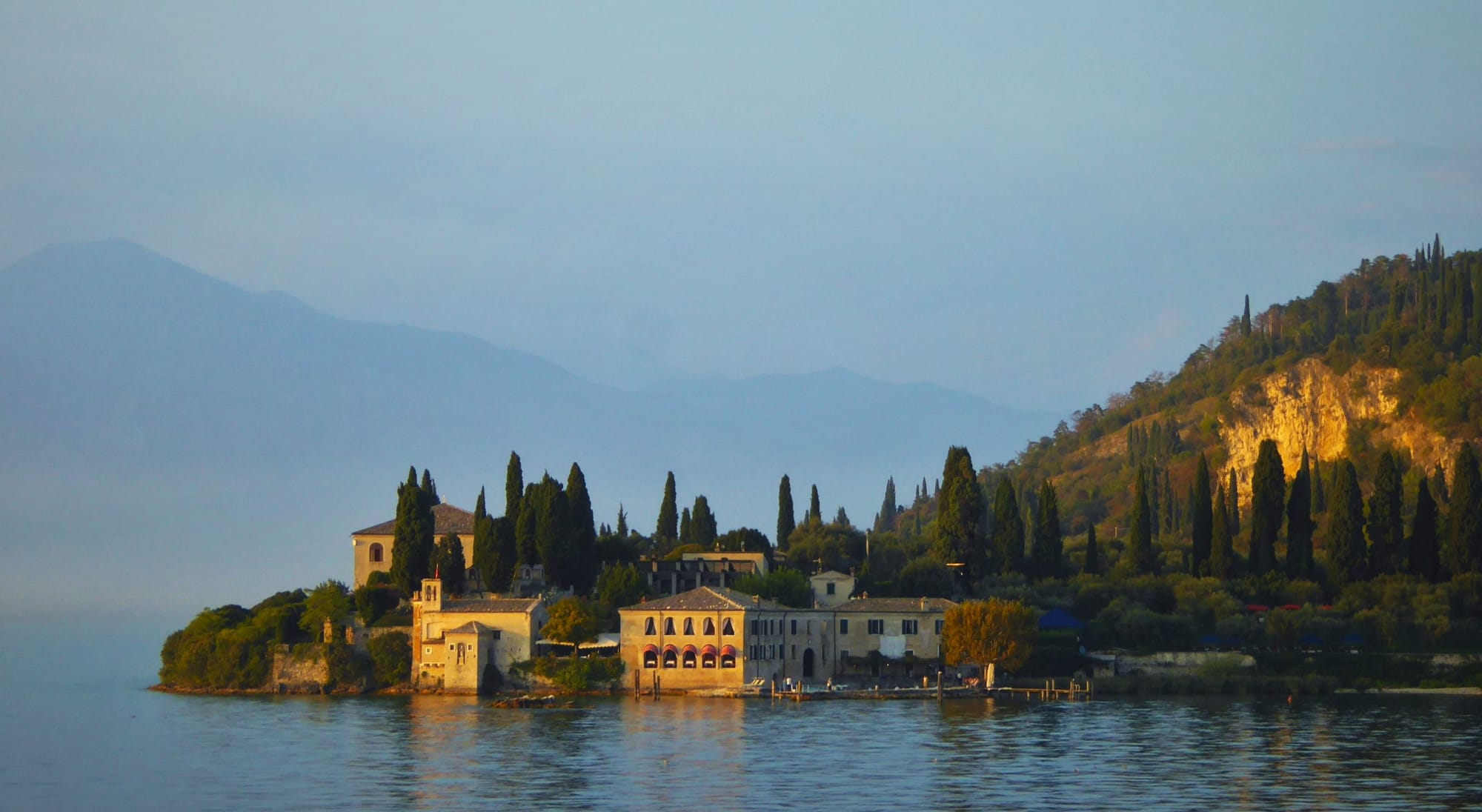 Lake Garda's Setting Sun