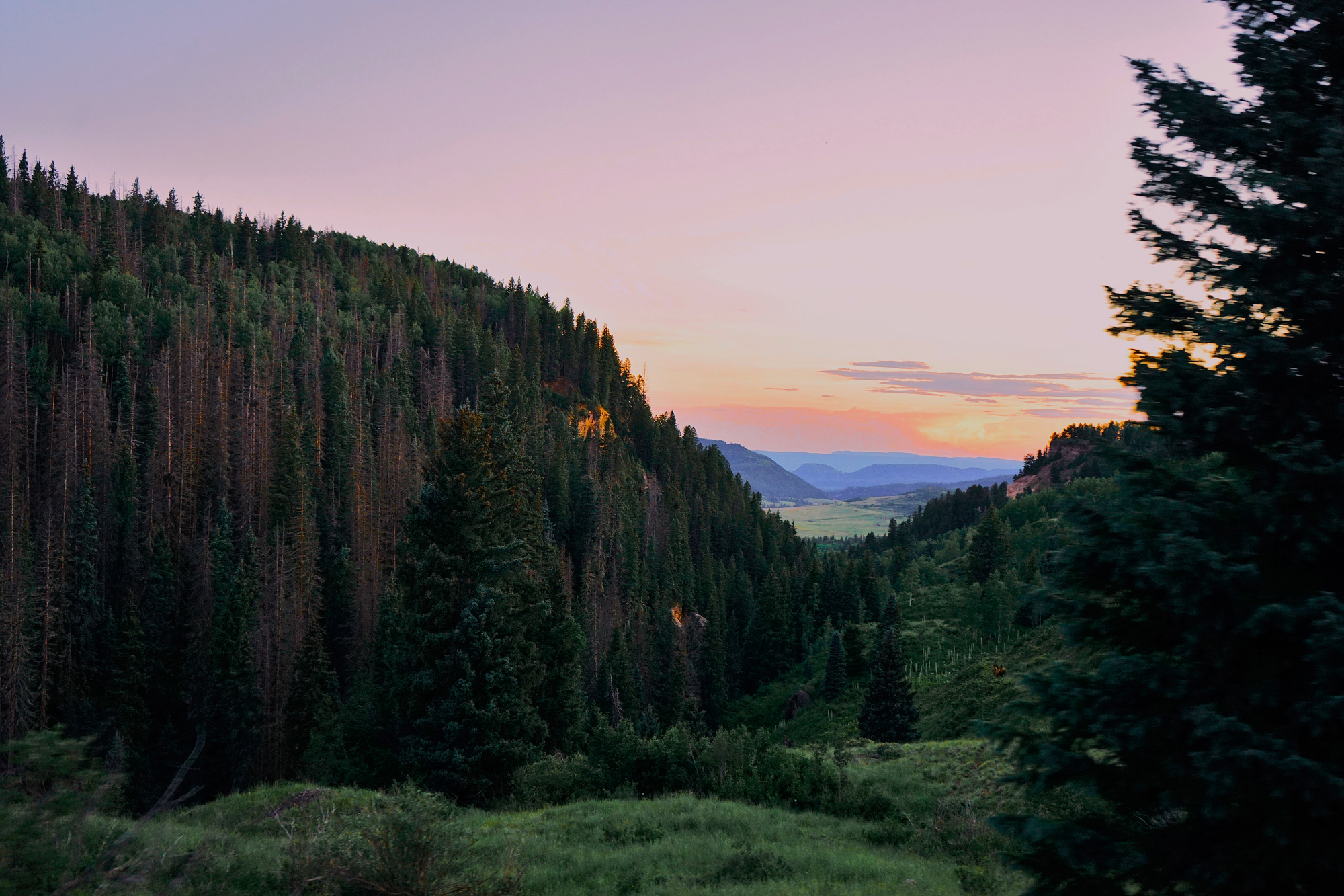 Sunset Over Chama