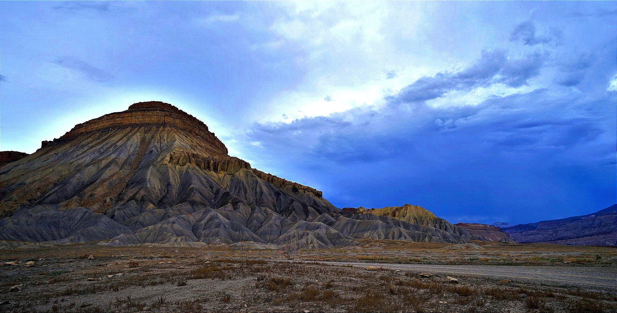 Approaching Evening at the Mesa #1