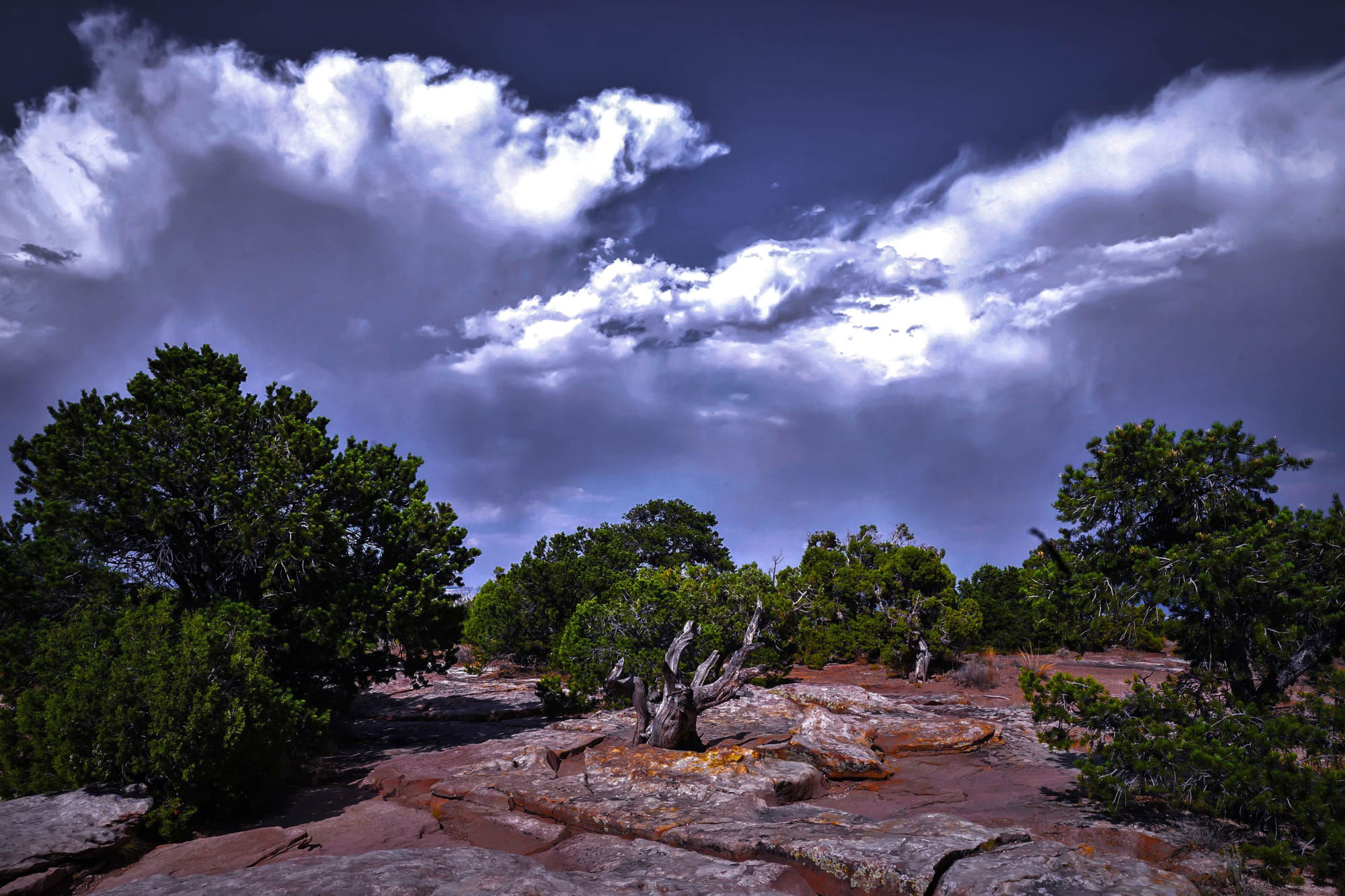 Incoming Clouds in the Desert