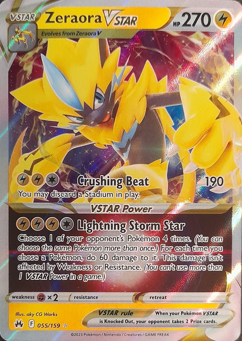 Zeraora Vstar - Pokefrost