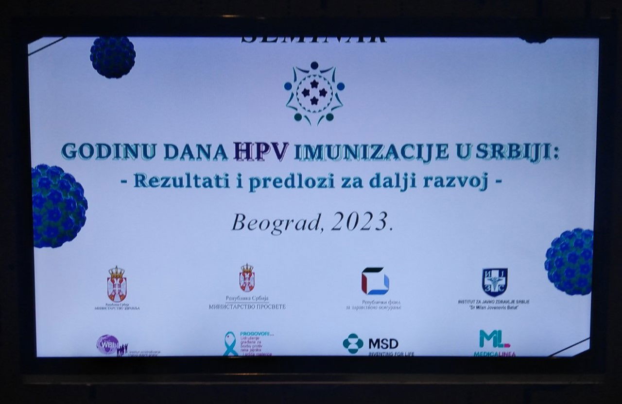 Godinu dana HPV imunizacije u Srbiji: rezultati i predlozi za dalji razvoj
