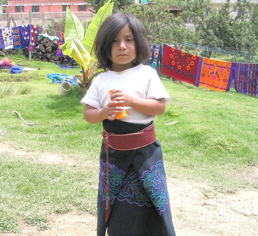 Niña de San Juan Chamula, México