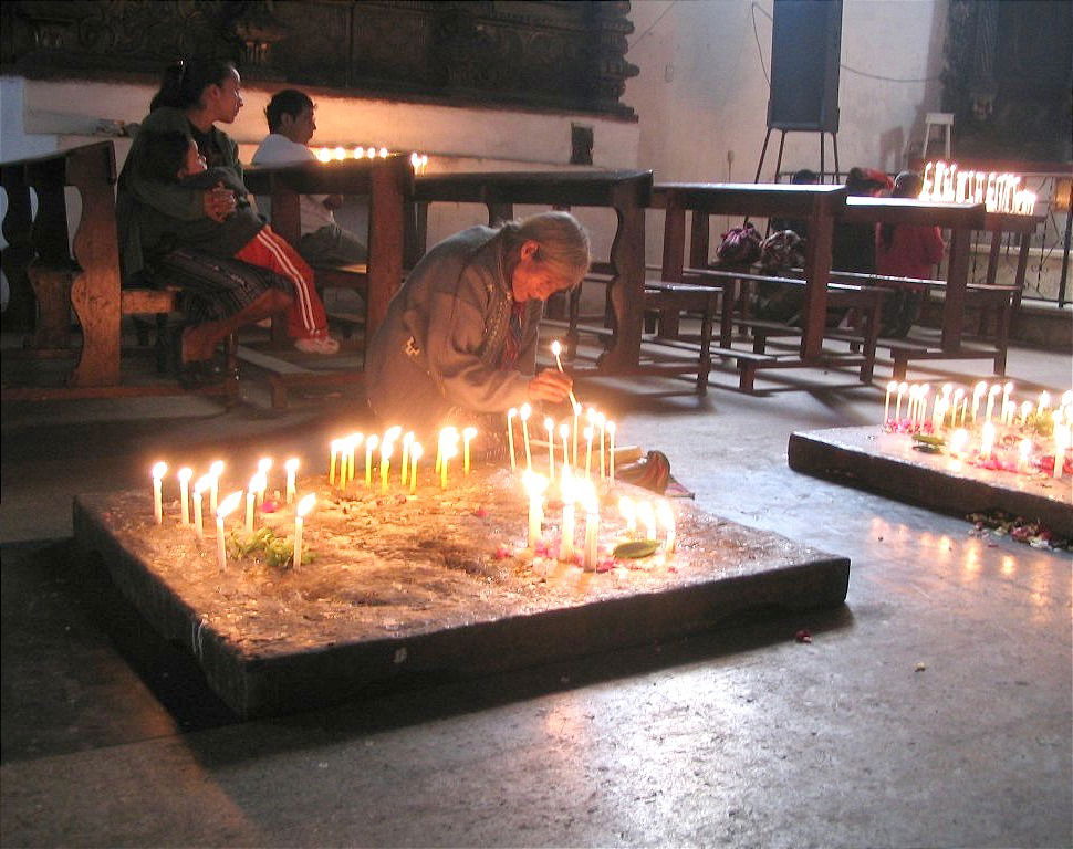 La devota de Chichicastenango, Guatemala