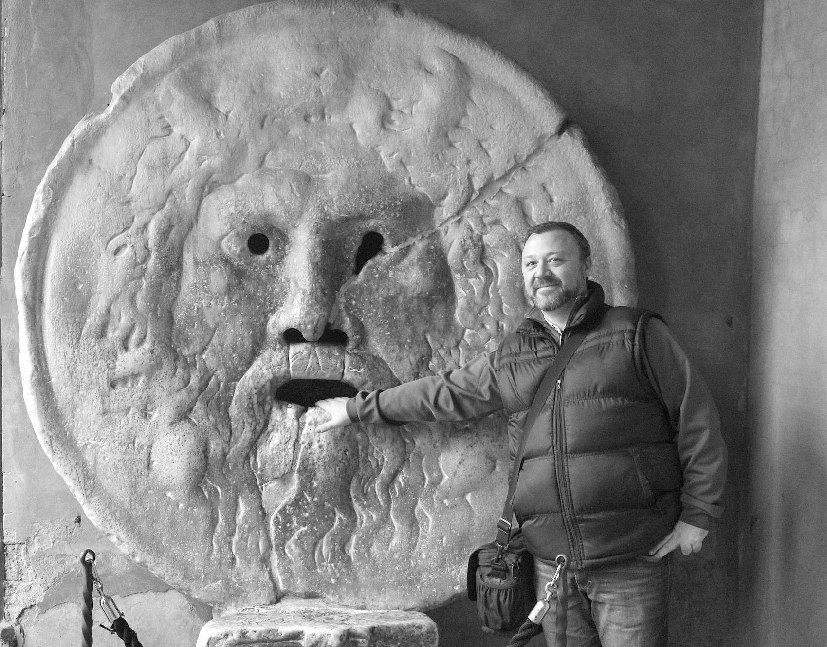 Bocca della veritá, Roma 2017