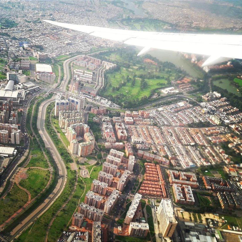 Bogotá desde el cielo, Colombia