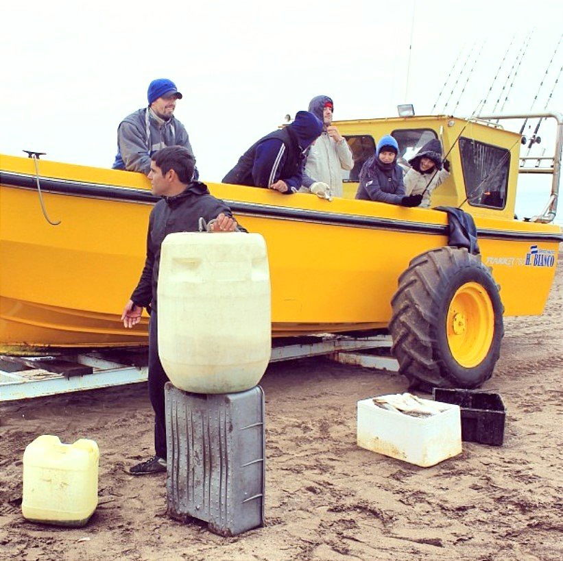 Pescadores de Monte Hermoso, Buenos Aires