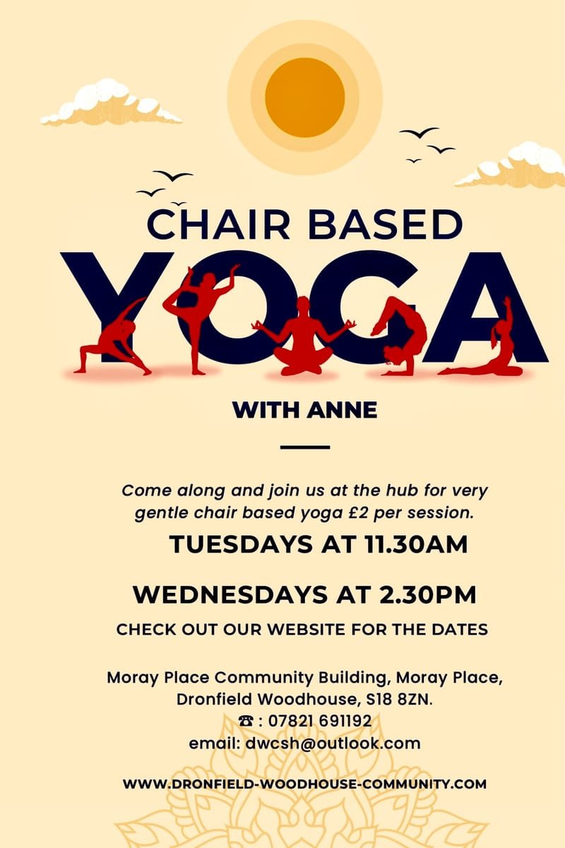 Chair based yoga with Anne