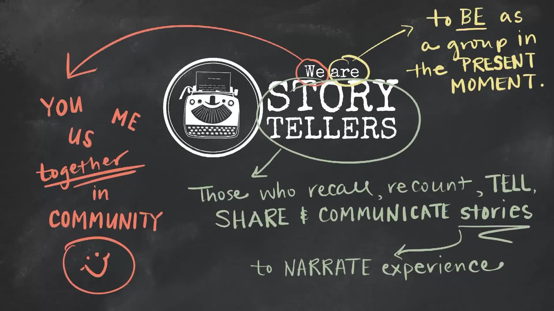 We are storytellers video thumbnail
