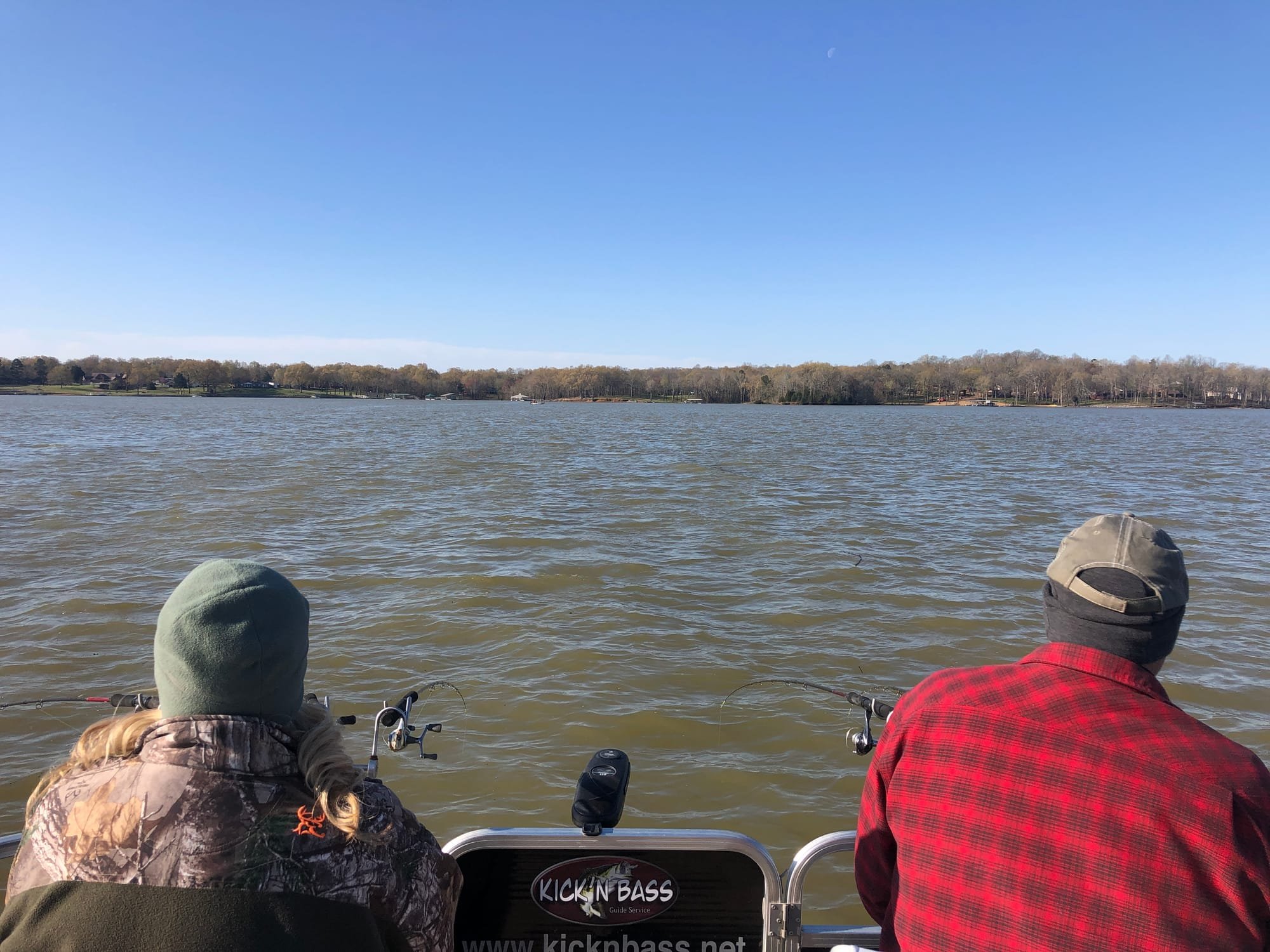 Kick'n Bass Guide Service, Pontoon Fishing Adventures on Kentucky Lake