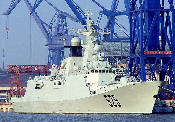 Visit at PNS Ship Type 054 frigate recently acquired