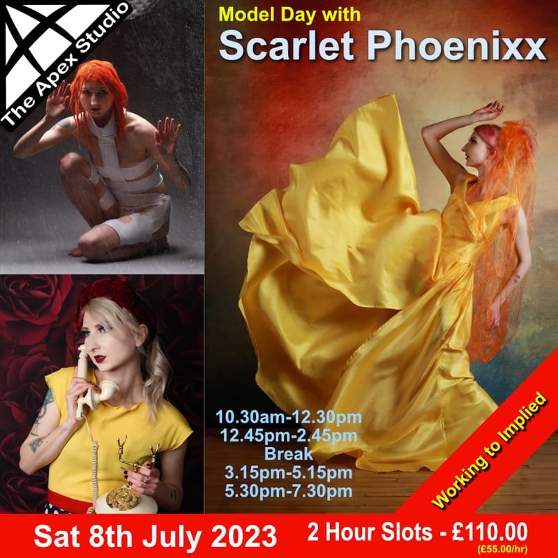 Scarlet Phoenixx - Model Day - Sat 8th July