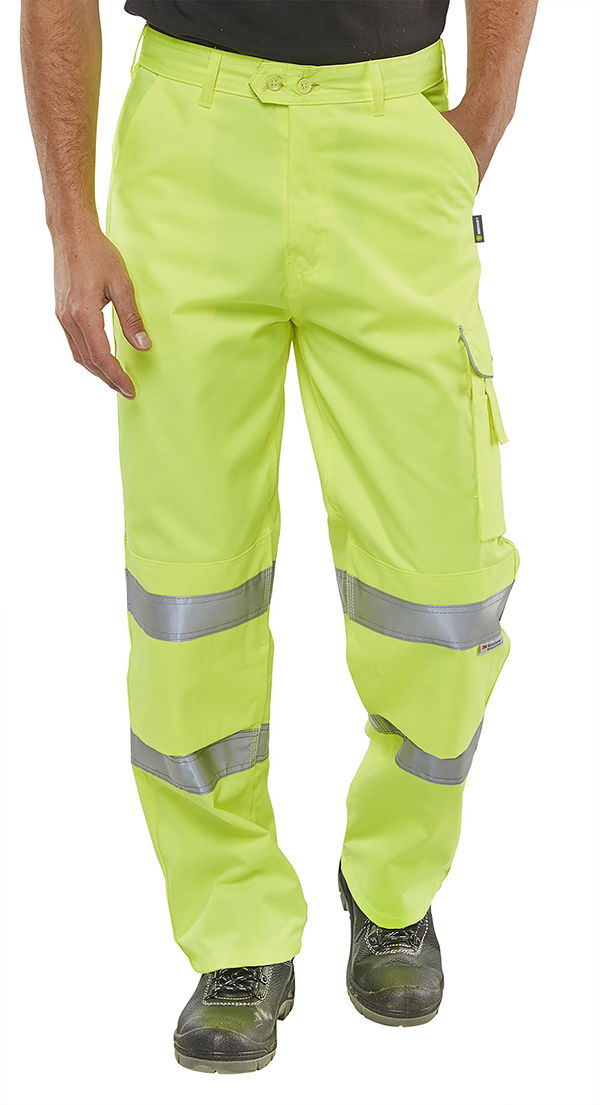 Cargo hot sale yellow pants