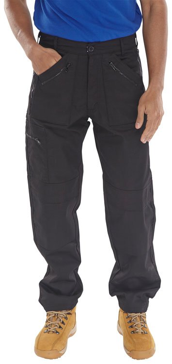 Men's Tactical Trekking Pants with Zipper Pockets Outdoor Ripstop Hiki –  MAGCOMSEN