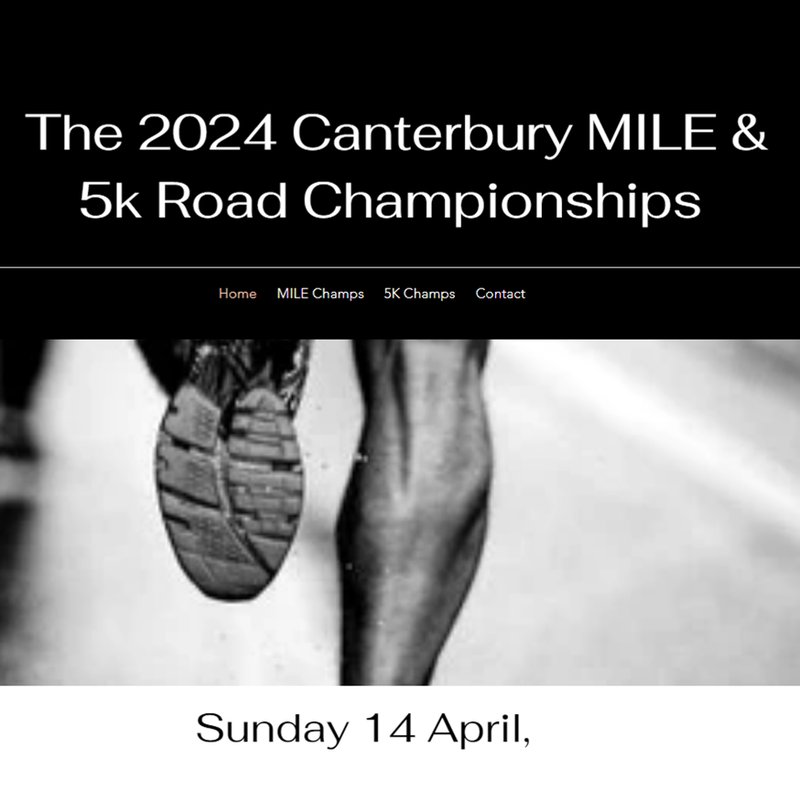 The 2024 Canterbury MILE & 5k Road Championships