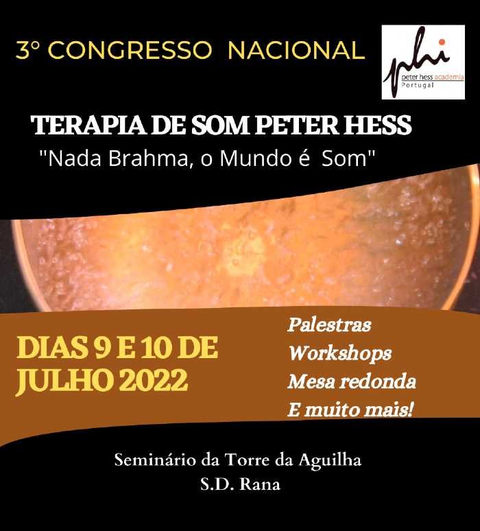 3º Congresso Nacional - Terapia de Som Peter Hess