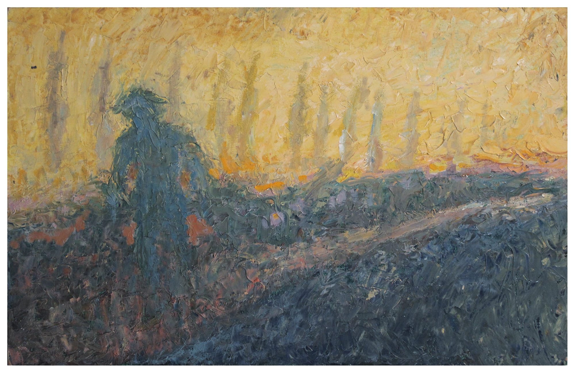 Returning from the fields, 2002