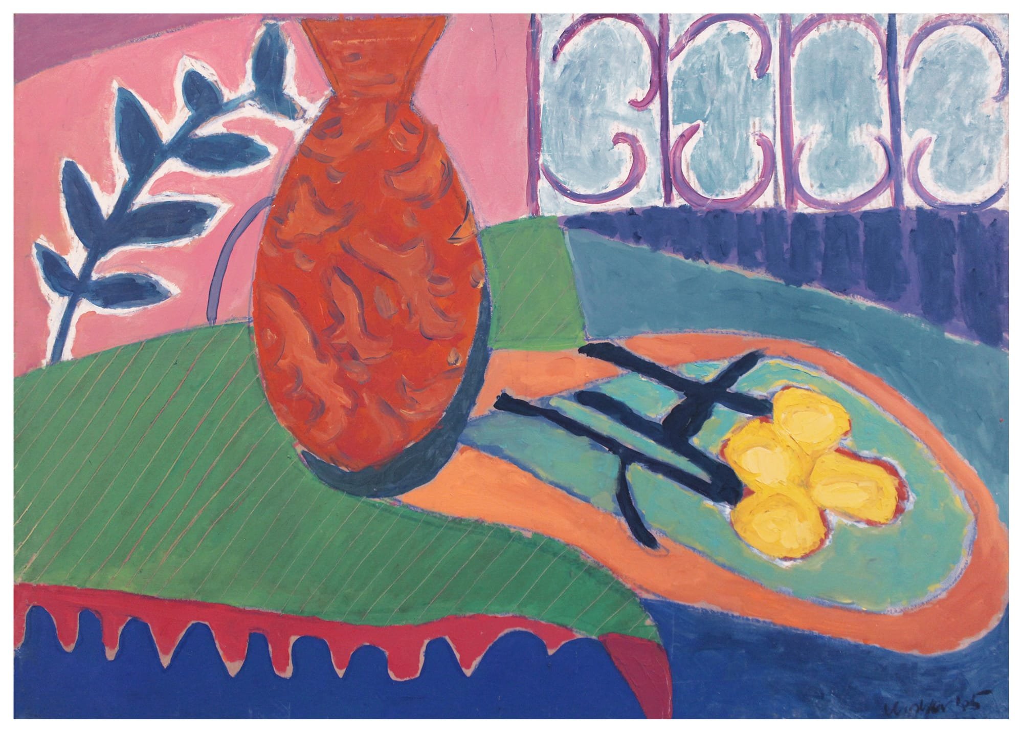 Still life, Matisse etudes, No. 1, 2004