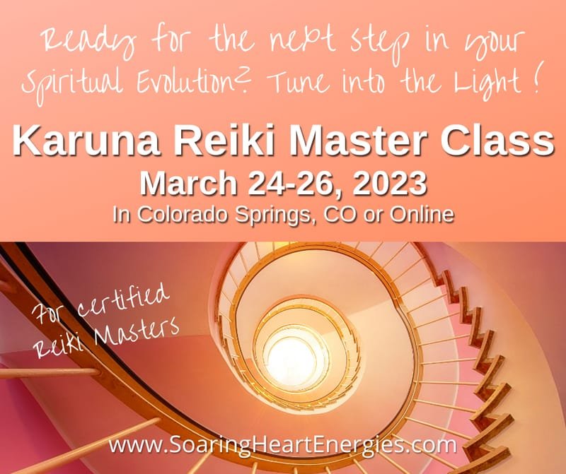 Karuna Reiki Master Certification Class with Julie Speetjens