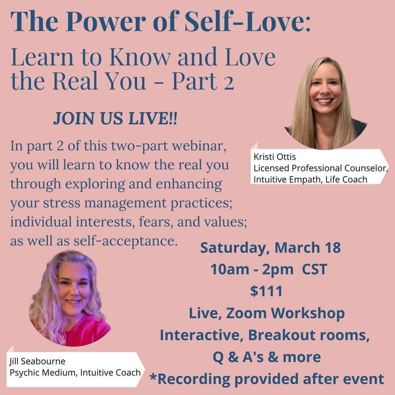 The Power of Self-Love: Learn to Know and Love the Real You with Jill Seabourne