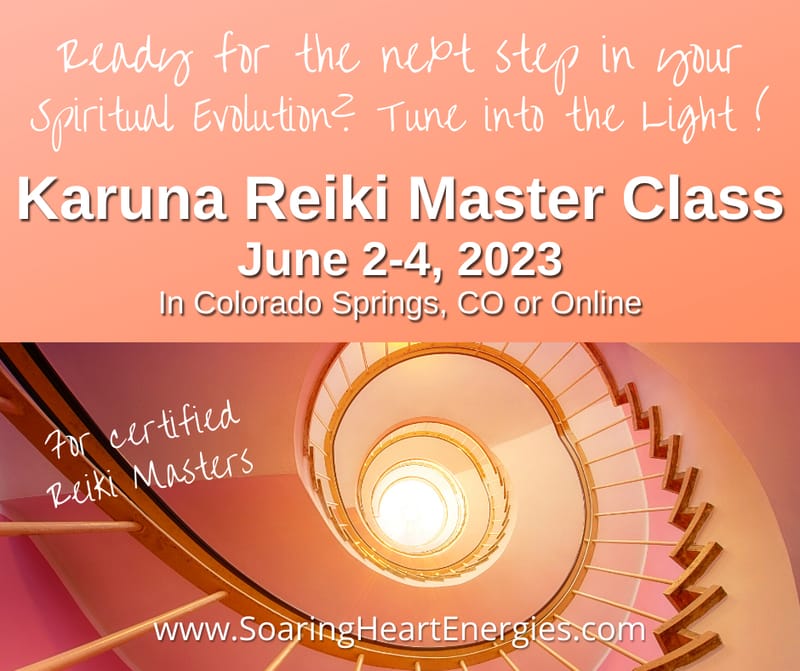 Karuna Reiki Master Teacher Certification Class with Julie Speetjens