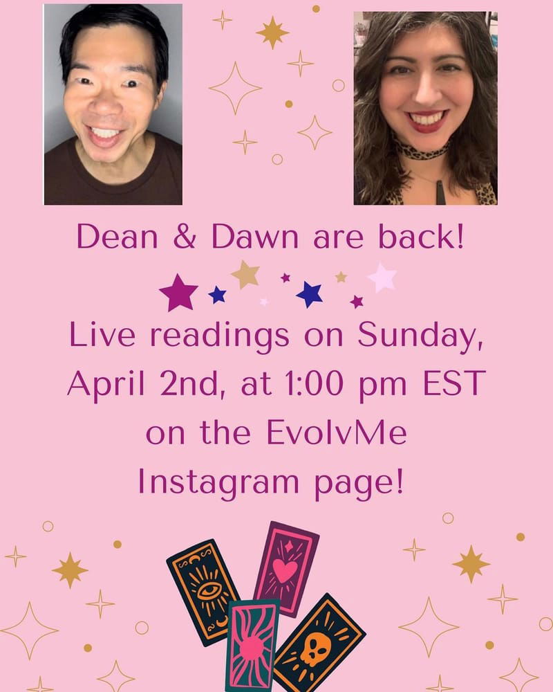 Readings on Instagram with Dawn Marino