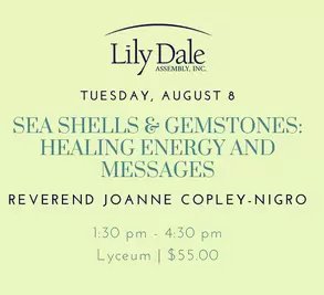 Seashells & Gemstones: Healing Energy and Messages with Joanne Copley-Nigro