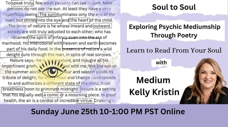 Exploring Psychic Mediumship through Poetry with Kelly Kristin