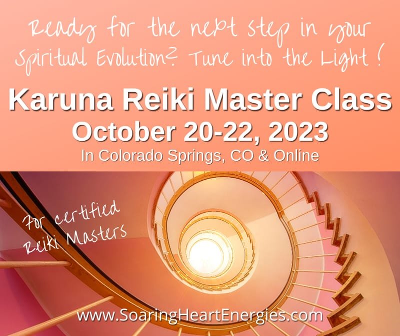 Karuna Reiki Master Certification Class with Julie Speetjens