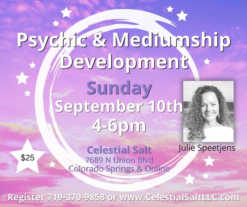 Psychic & Mediumship Development with Julie Speetjens