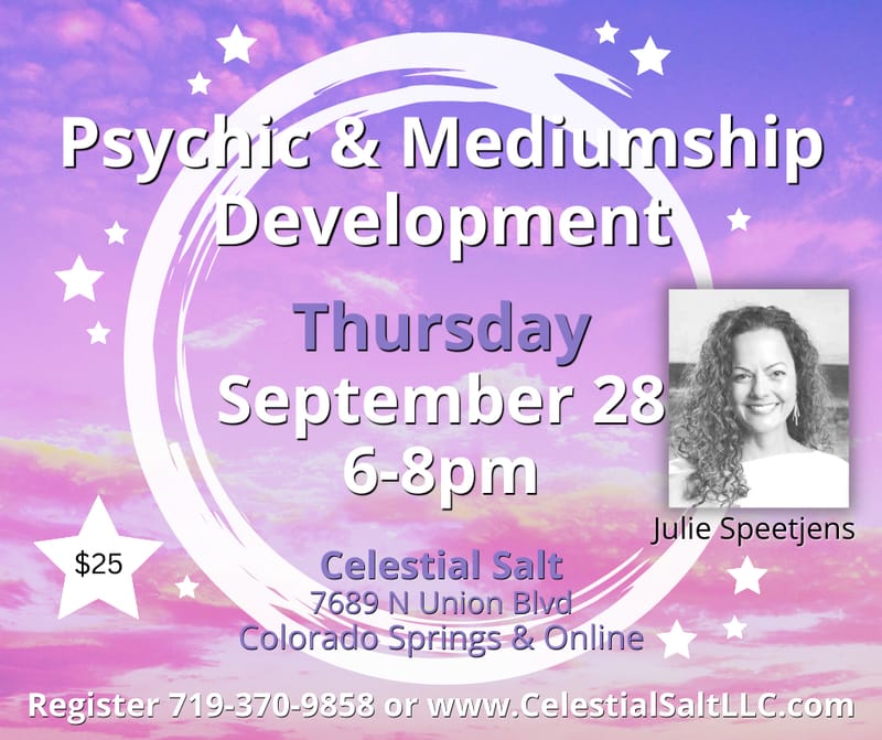 Psychic & Mediumship Development with Julie Speetjens