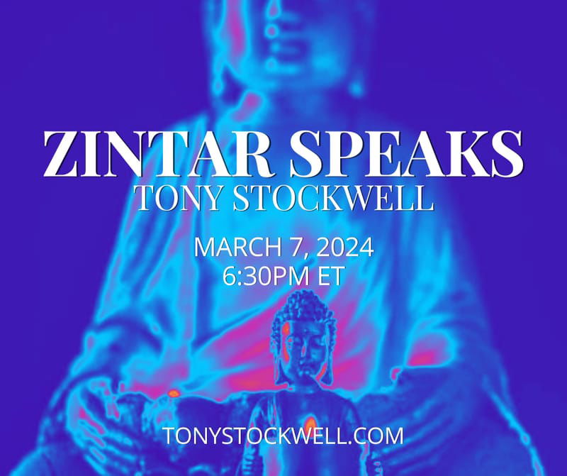 Zintar Speaks - Trance Channeling Demonstration featuring Tony Stockwell