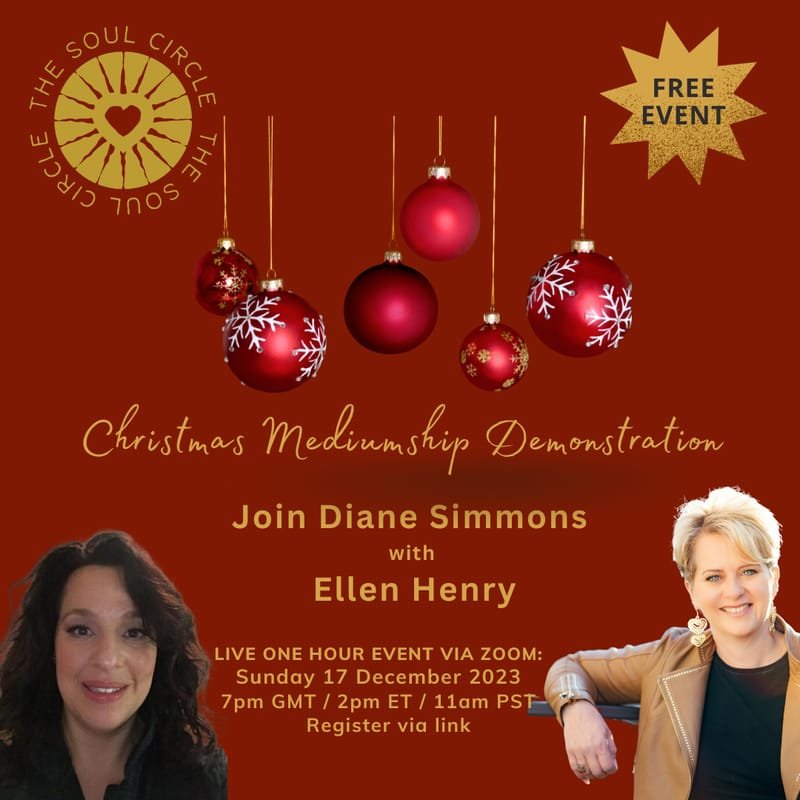 Christmas Mediumship Demonstration with Diane Simmons