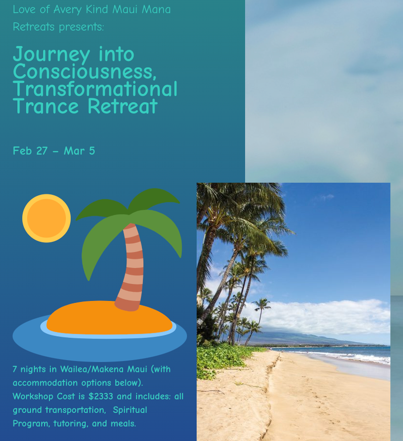 Transformational Trance Retreat in Maui with AFC tutor Andrej Djordivitch