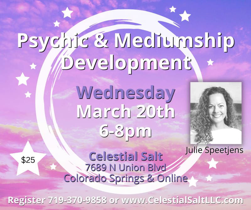 Psychic & Mediumship Development with Julie Speetjens