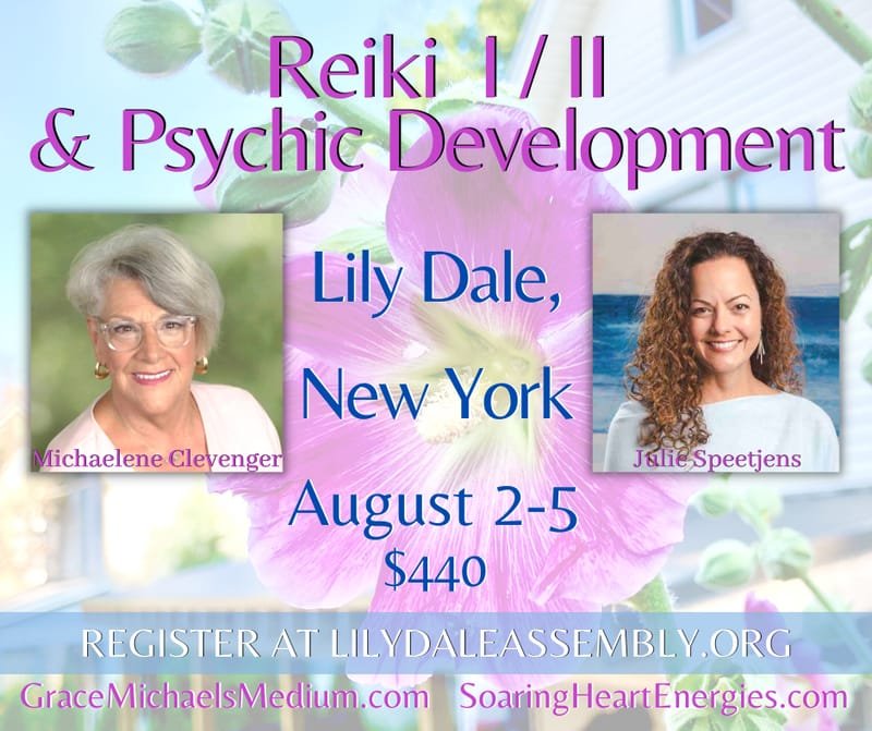 Reiki I/II & Psychic Development at Lily Dale with Julie Speetjens and Mike Clevenger