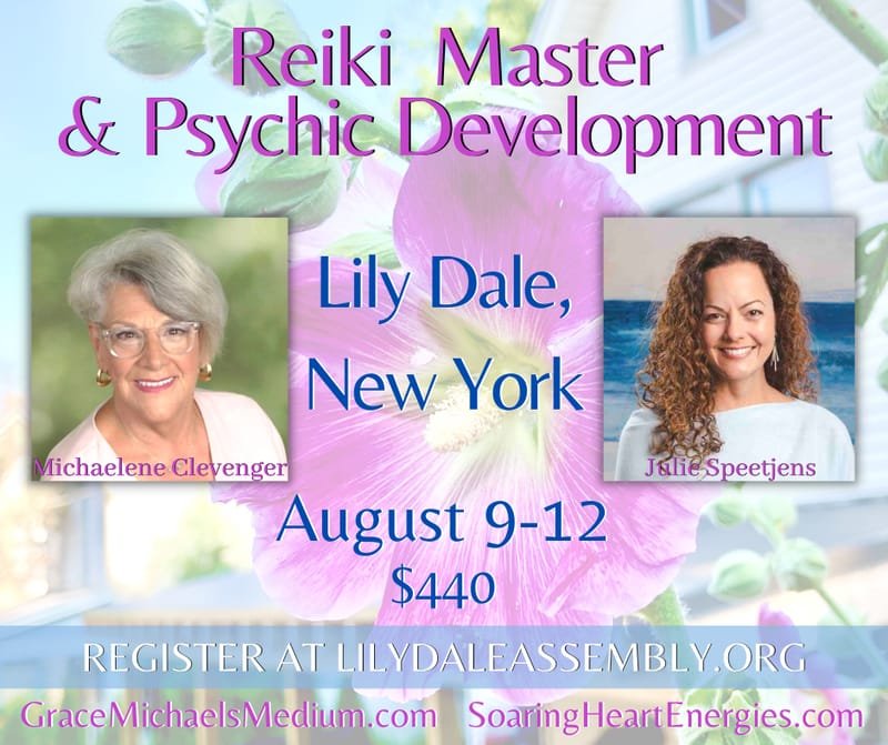 Reiki Master & Psychic Development at Lily Dale with Julie Speetjens and Mike Clevenger