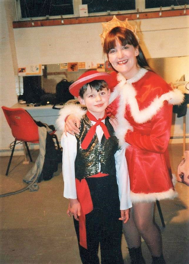 Dick Whittington with my boy - The Wardens , Aberrystwyth 1999-2000