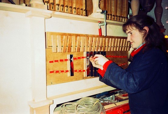 Pipe Organ Builders Aprentice in Brixton - 1989