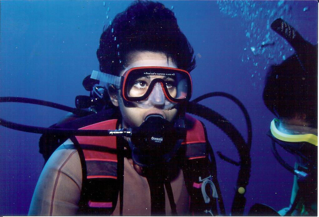 Scuba diving