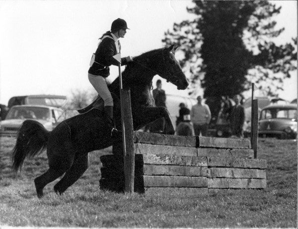 Kate & horses - 1973