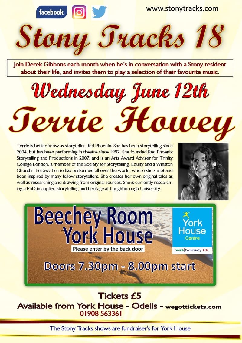 Stony Tracks 18 - June 12th - Terrie Howey
