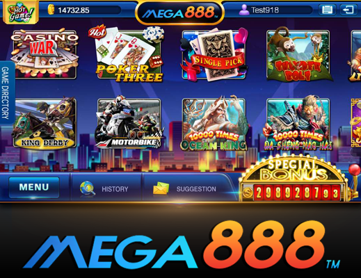 Features About Mega888 Online Casino in Malaysia