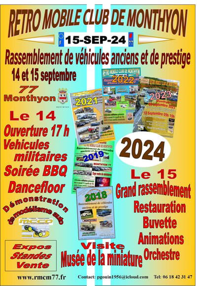                   notre grand rassemblement le 14 et 15 septembre image