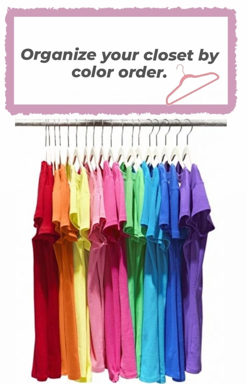 Why You Should Organize Your Closet By Color CHATOYANT