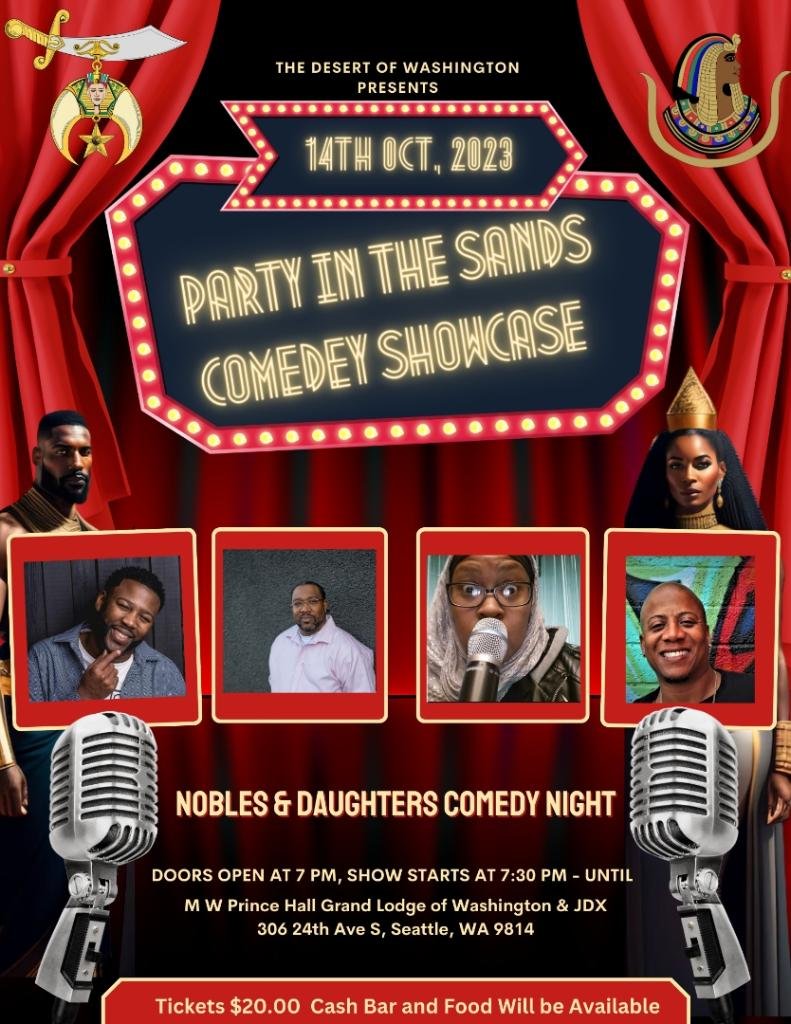 Party in the Sands Comedy Showcase