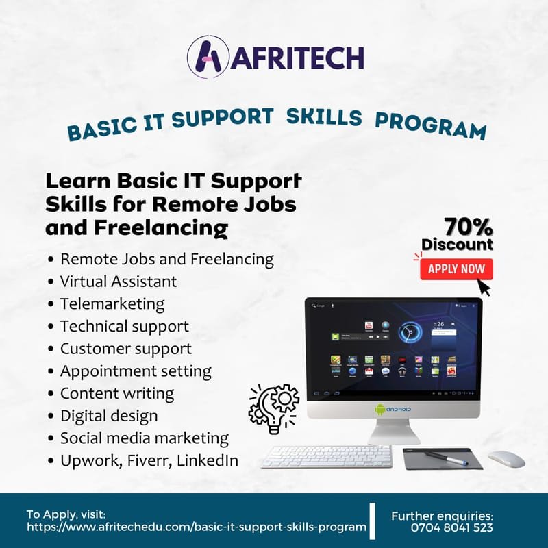 Basic IT Support Skills Program